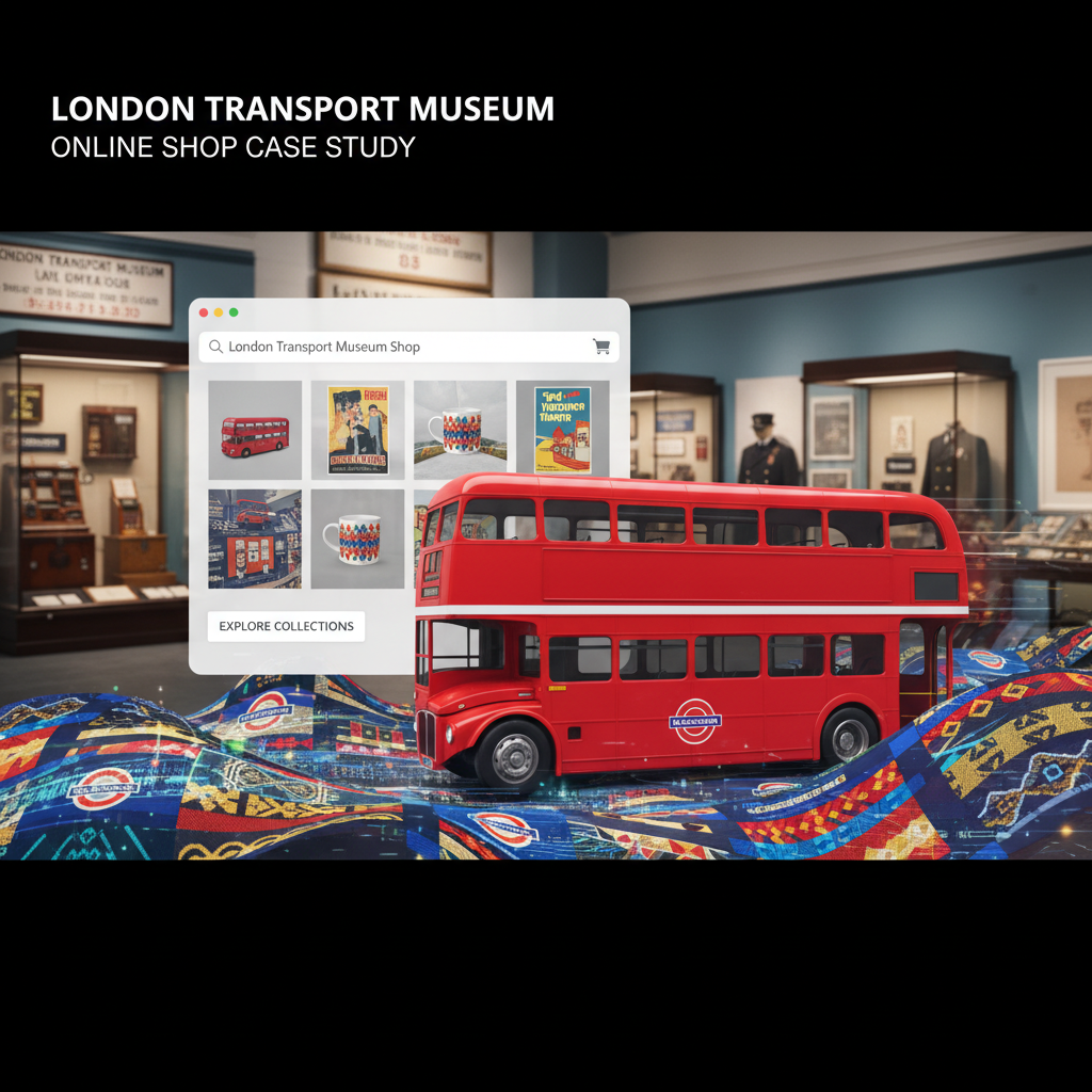 London Transport Museum ecommerce case study by 247 Commerce Limited on Adobe Commerce