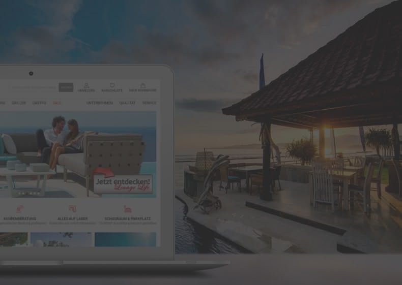 Blaha Gartenmöbel ecommerce case study by BelVG on Magento