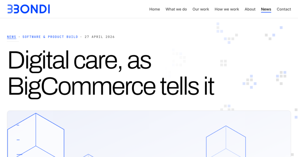 Blooms The Chemist ecommerce case study by 33 Bondi on BigCommerce