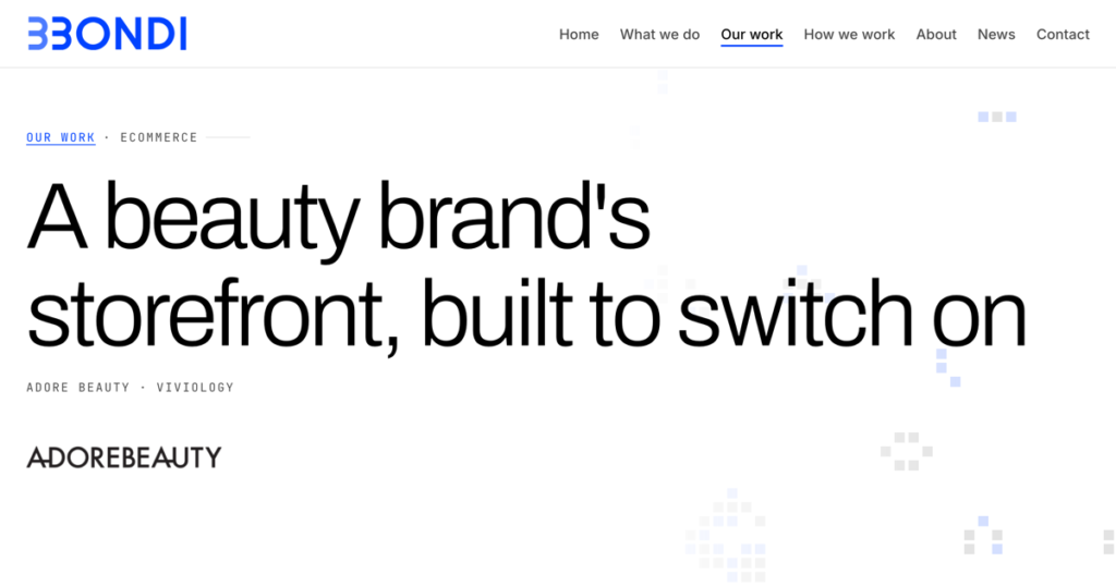 Viviology ecommerce case study by 33 Bondi on BigCommerce