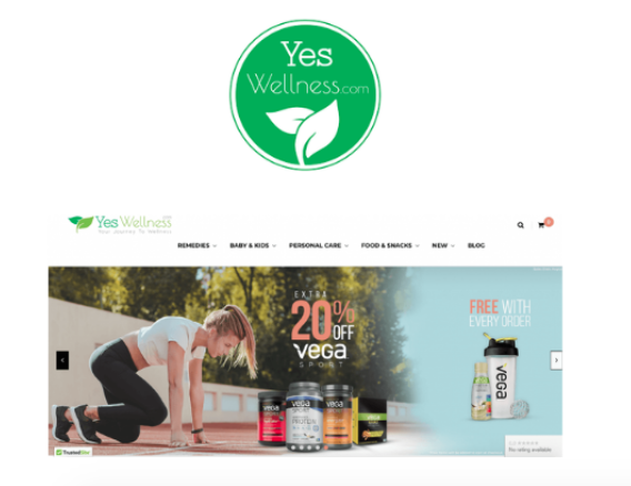 Yes Wellness ecommerce case study by A Plus Digital