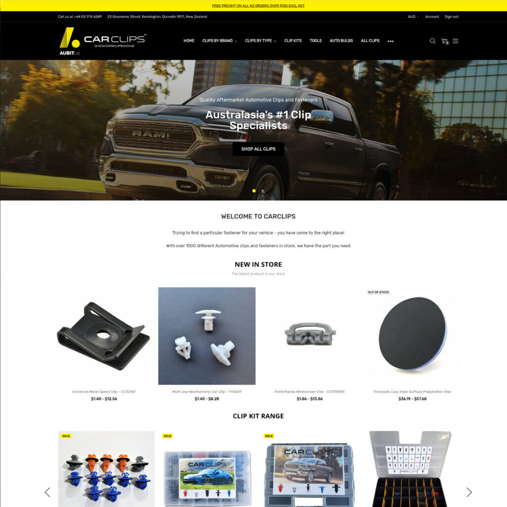 Car Clips ecommerce case study by AB Web Developers
