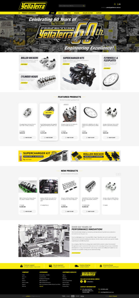 Whipple Australia / Yella Terra ecommerce case study by Above&Beyond on BigCommerce