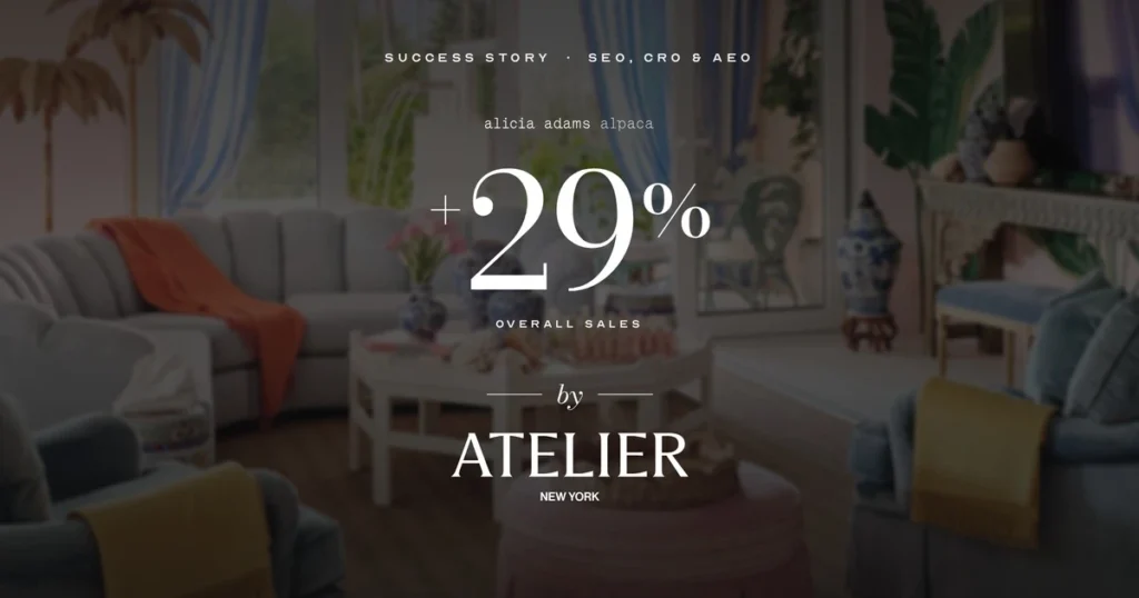 Alicia Adams Alpaca ecommerce case study by Atelier Commerce on Shopify Plus