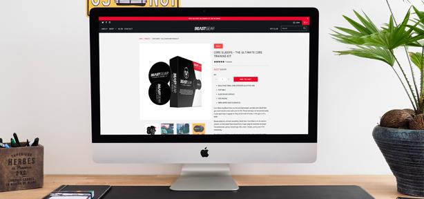 Beast Gear ecommerce case study by Blue Horizons on Shopify