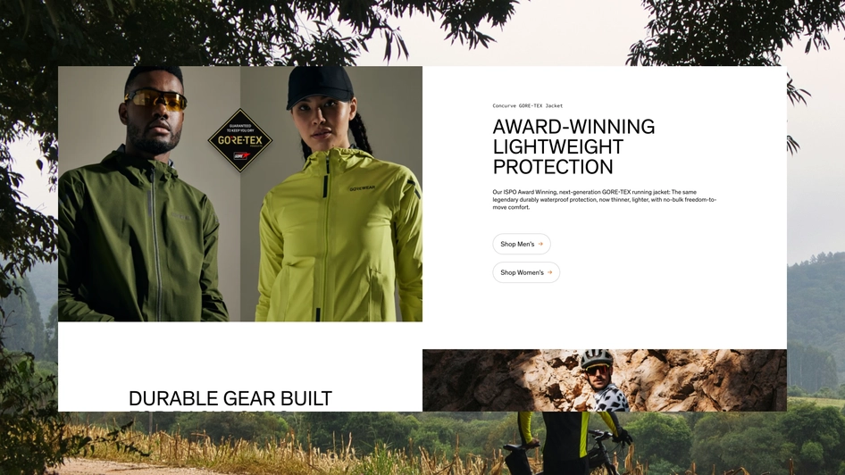 GORE ecommerce case study by Codal on BigCommerce