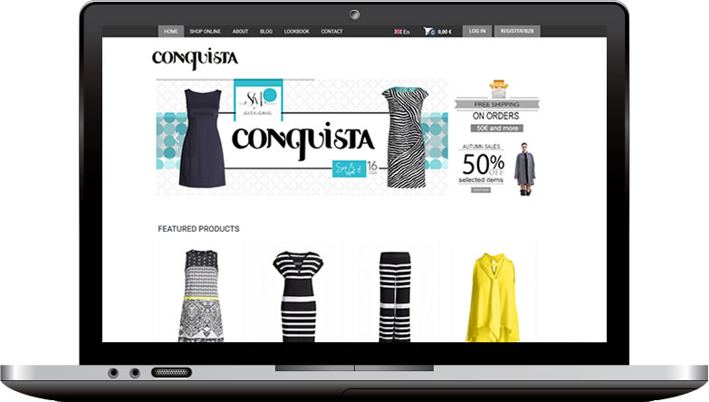 Conquista Fashion ecommerce case study