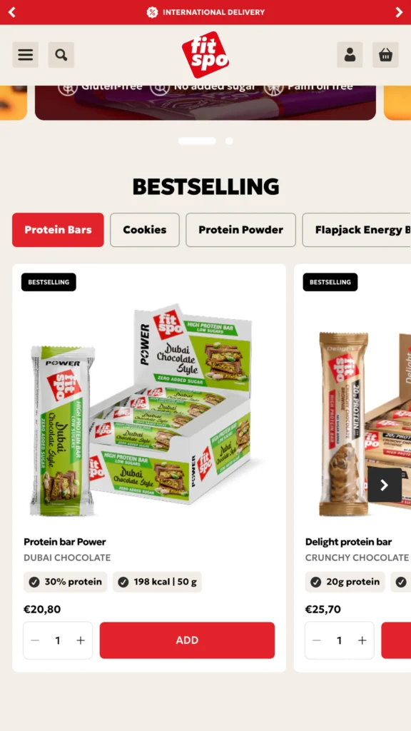 FitSpo ecommerce case study by Craftberry on Shopify