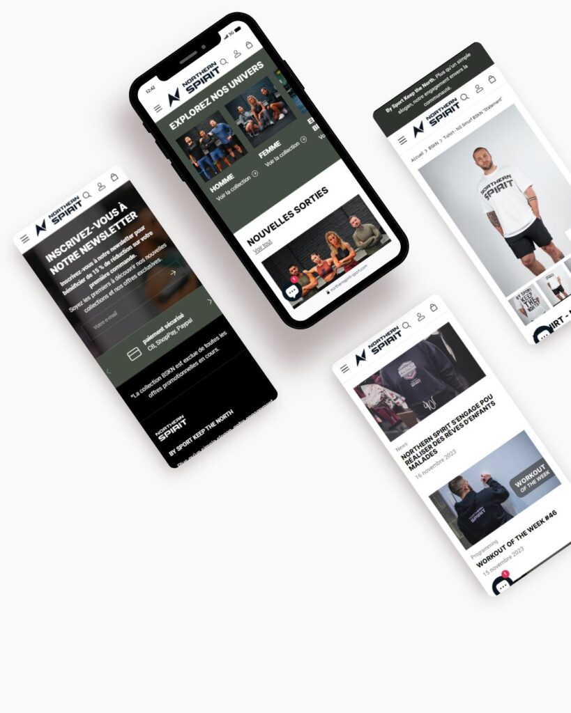 Northern Spirit ecommerce case study by Dedi Agency on Shopify