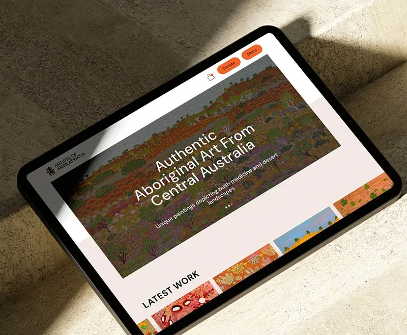 Artists of Ampilatwatja ecommerce case study by Defyn on WooCommerce