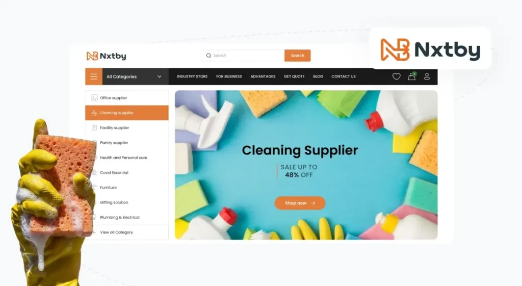 Nxtby ecommerce case study by Elogic Commerce on Adobe Commerce