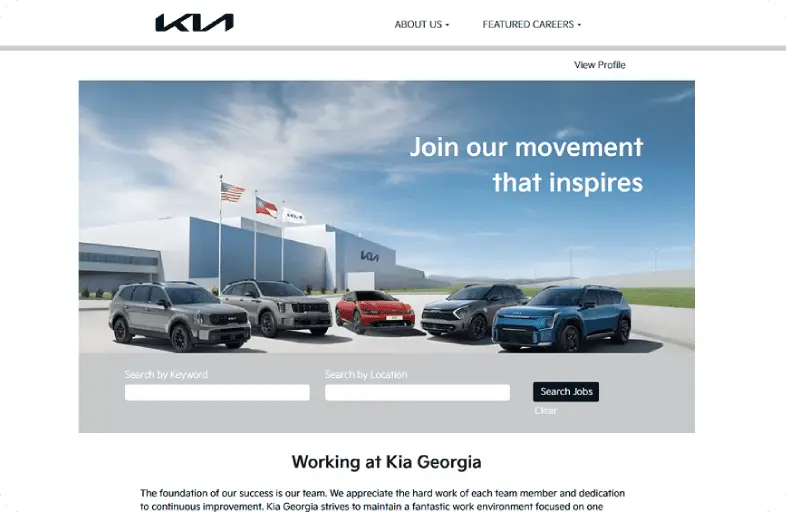 Kia Georgia ecommerce case study by EmizenTech