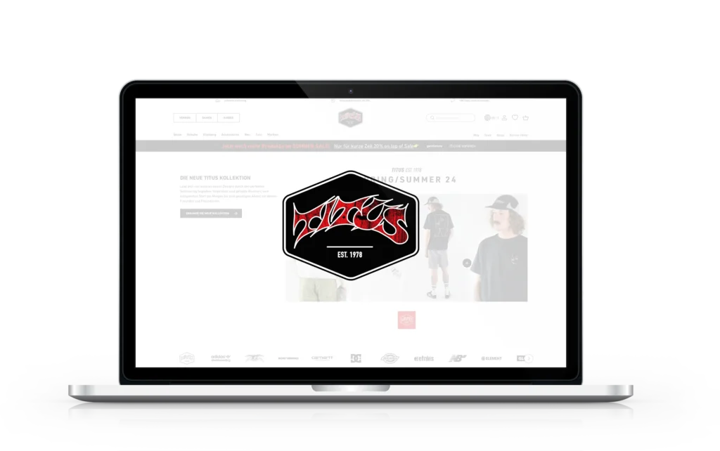 TITUS ecommerce case study by Eshop Guide on Shopify Plus