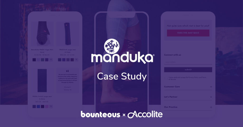 Manduka ecommerce case study