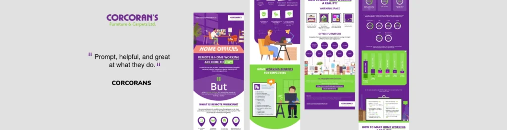 Corcorans Home & Furniture ecommerce case study by the agency