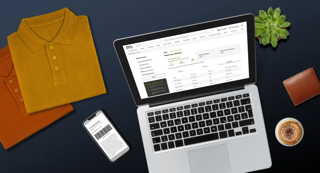 Destination XL ecommerce case study by Orium