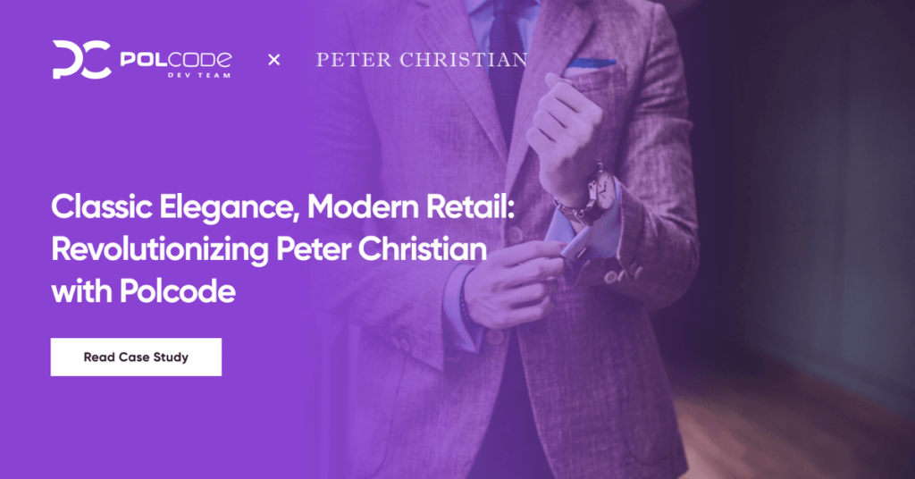 Peter Christian ecommerce case study by the agency