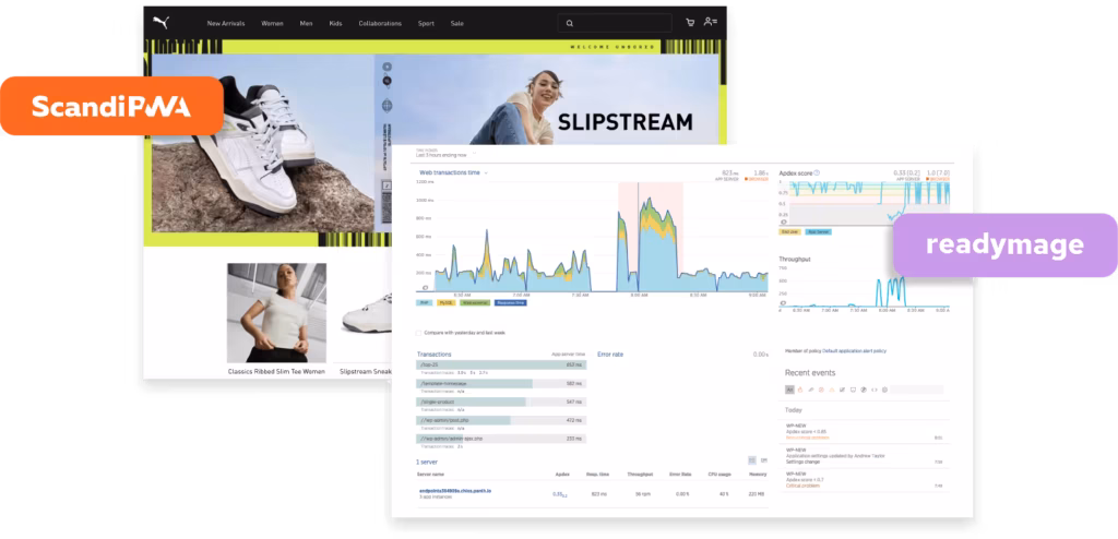 PUMA ecommerce case study by scandiweb on Adobe Commerce