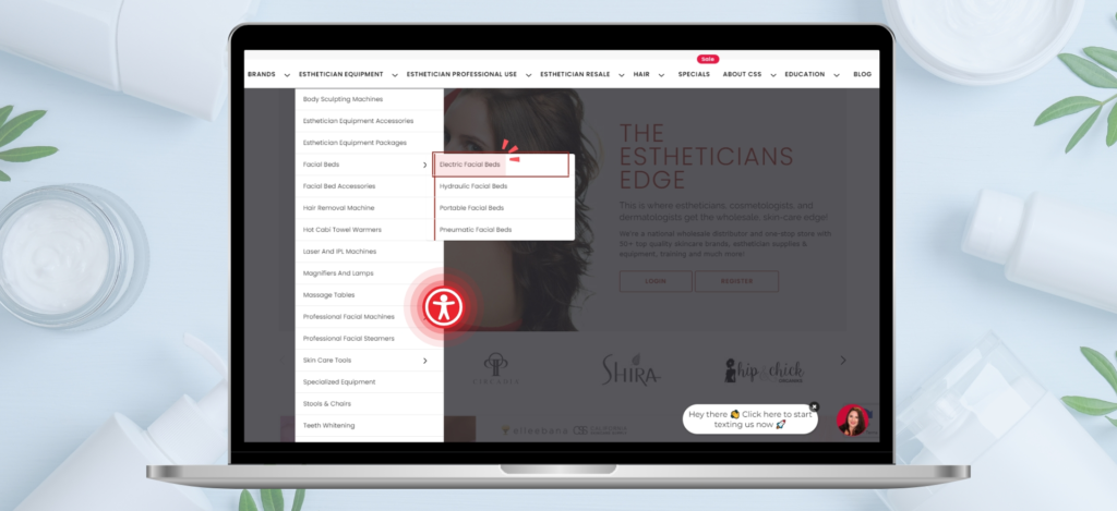 California Skincare Distributor ecommerce case study by Skynet Technologies on BigCommerce