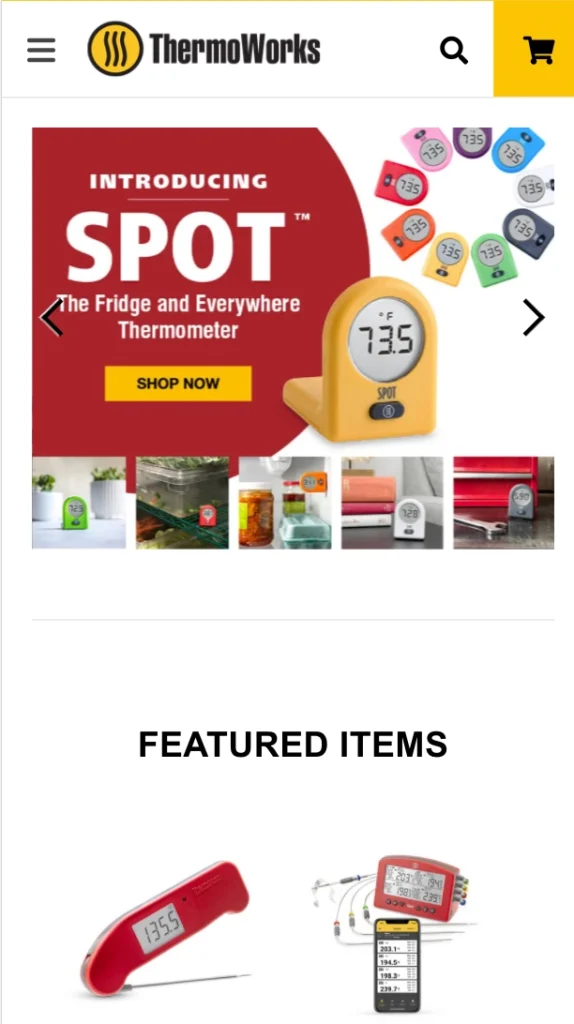 ThermoWorks ecommerce case study by Tavano Team on BigCommerce