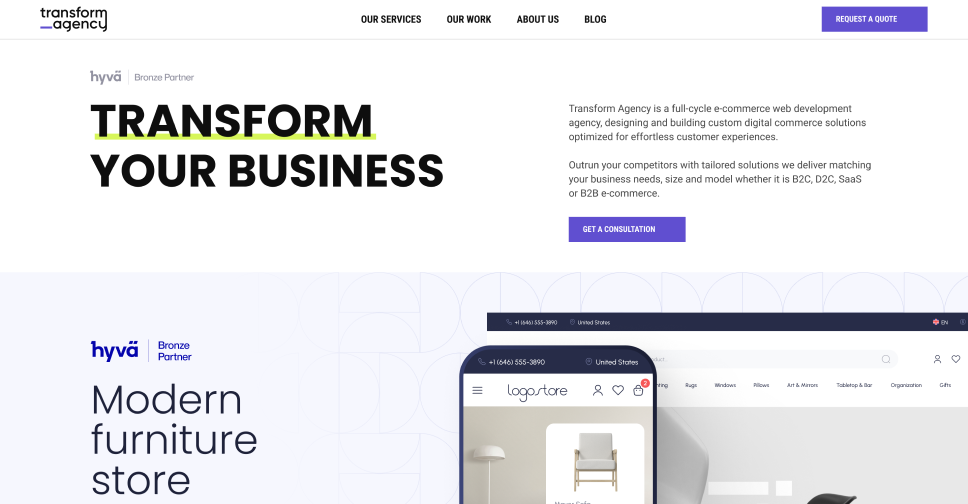 Titan Rig ecommerce case study by Transform Agency on Magento