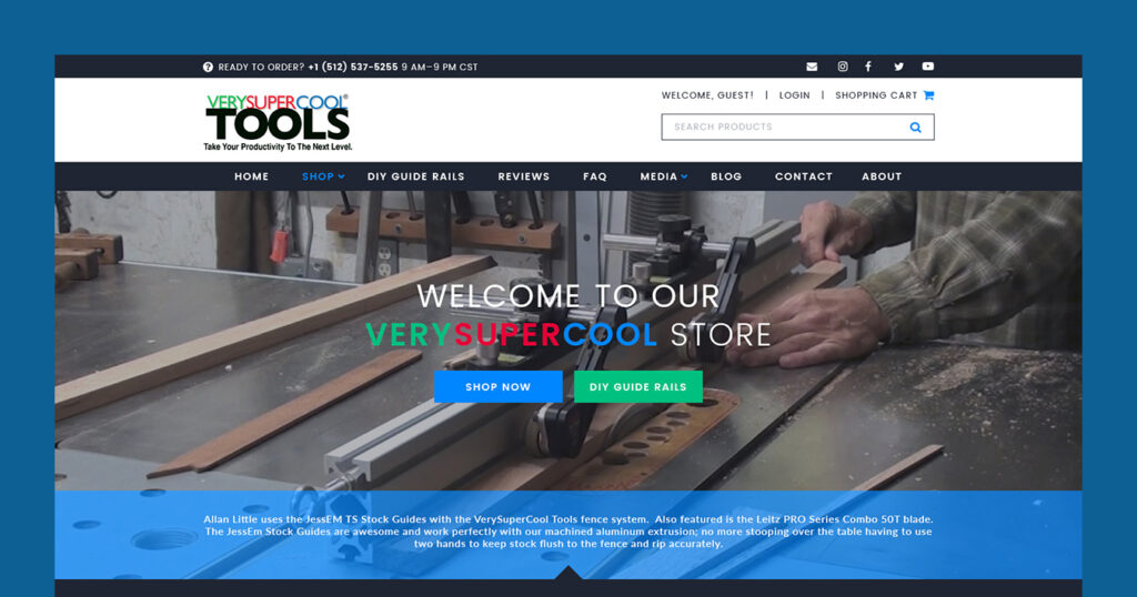 Very Super Cool Tools ecommerce case study