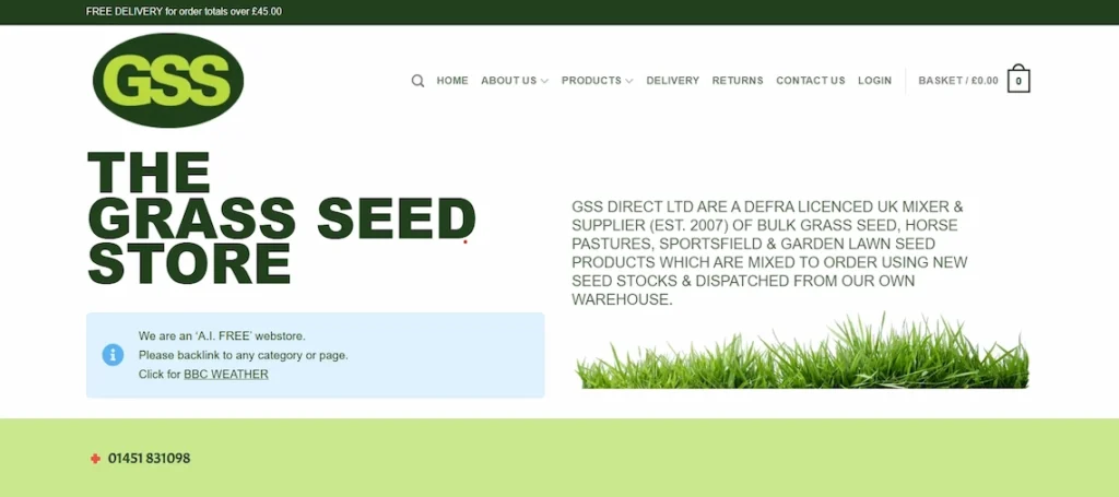 Grass Seed Store ecommerce case study by WisdmLabs on WooCommerce